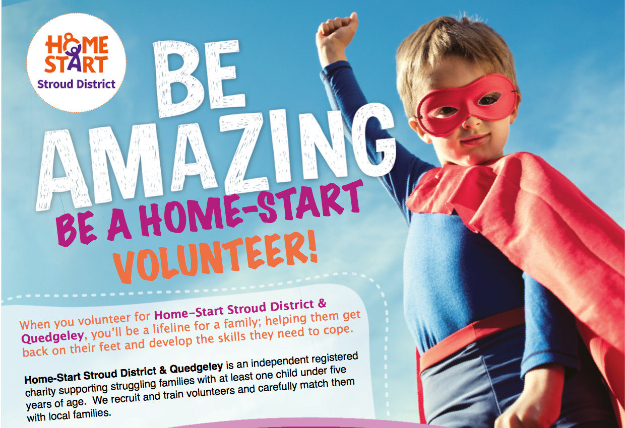 Be Amazing, Be a Home-Start Volunteer